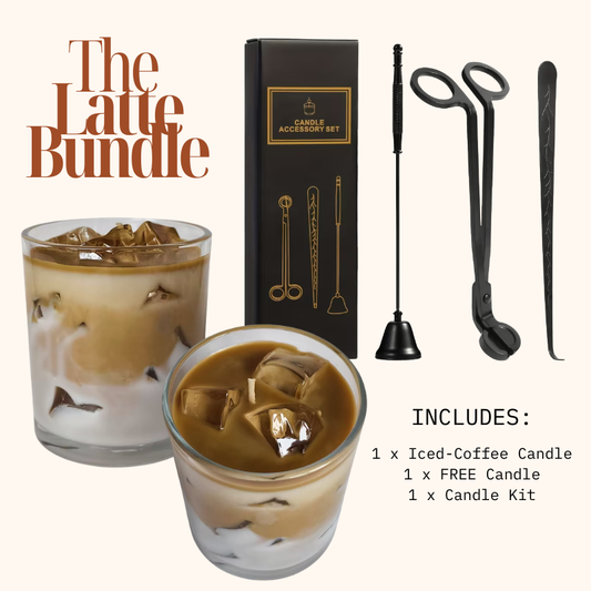 ⭐ Best Value - The Latte Bundle | 2 Iced-Coffee Candles + FREE GIFT